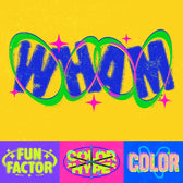 Colorful Halftone Grunge Text Effect