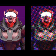 Colorful Pixels Photo Effect