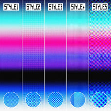 Colour Dotted Halftone Effect by Jason Santos, preview 8