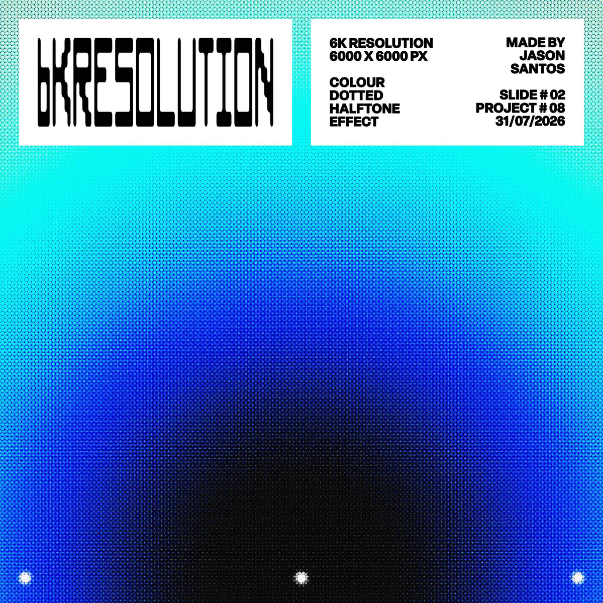 Colour Dotted Halftone Effect by Jason Santos, preview 9