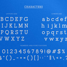 Column Monospace Display Font by Vadova Studio, preview 2