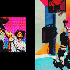 Comic Halftone Photo Effect
