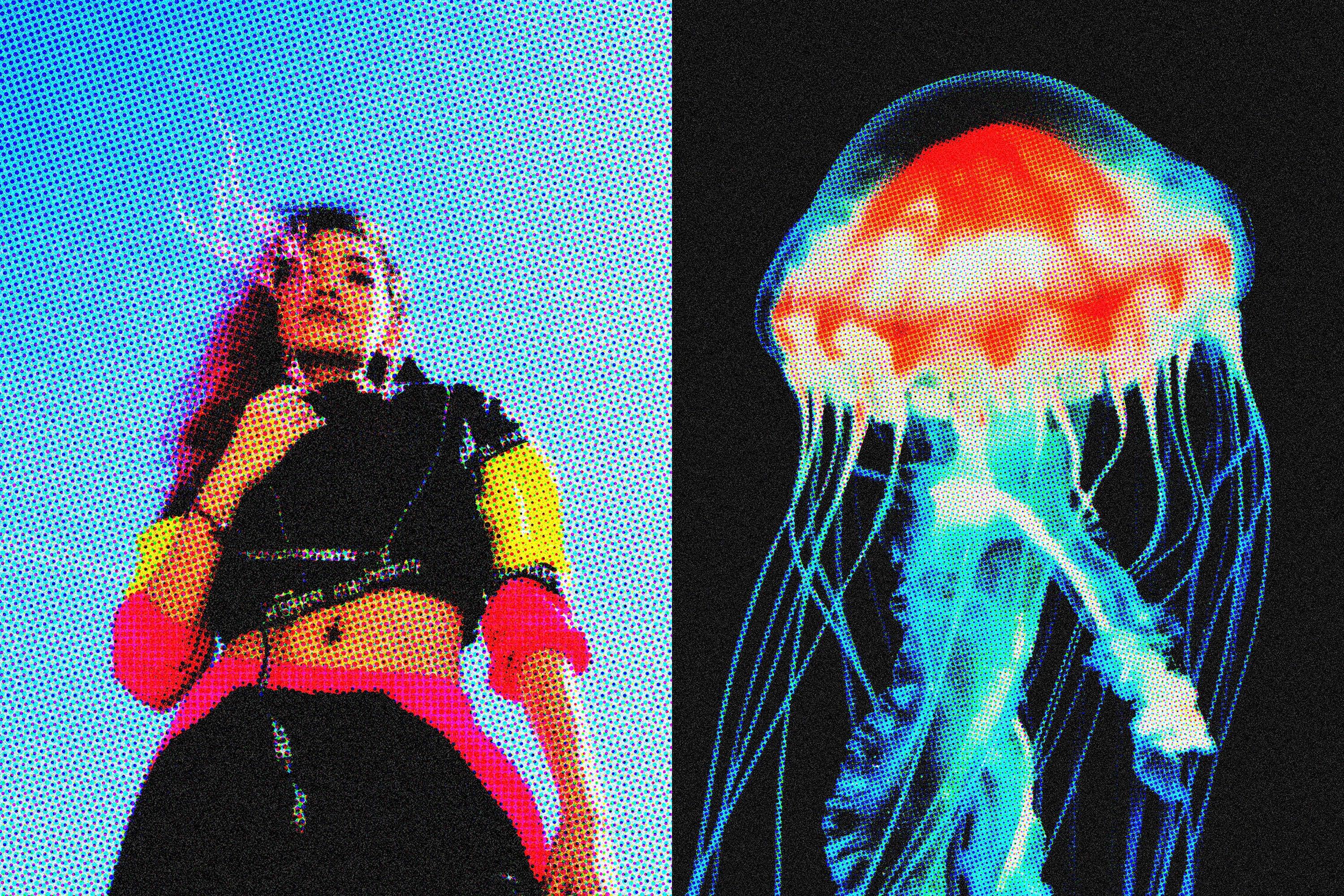 Comic Halftone Photo Effect