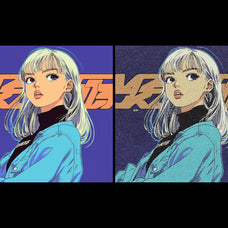 Comic Halftone Print Effect
