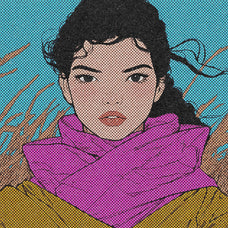 Comic Halftone Print Effect