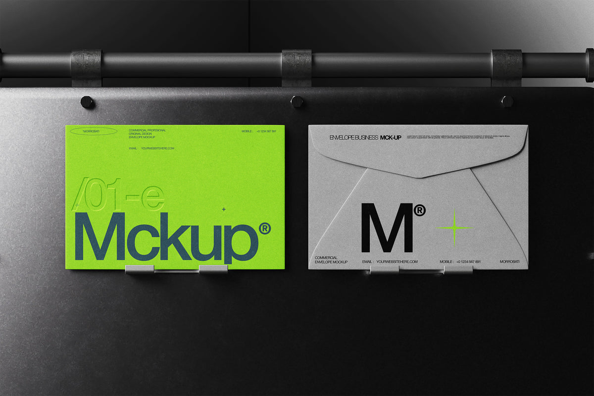 Commercial Envelope Mockup by Morrobati, preview 3
