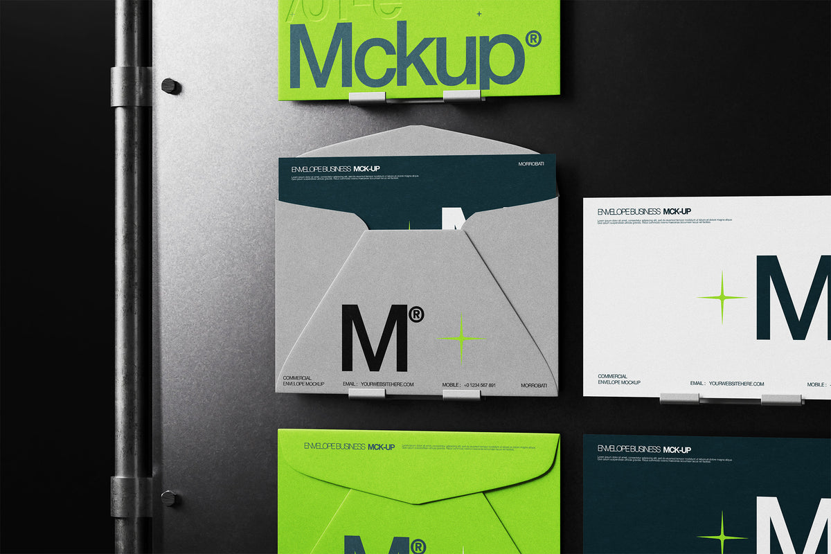 Commercial Envelope Mockup by Morrobati, preview 5