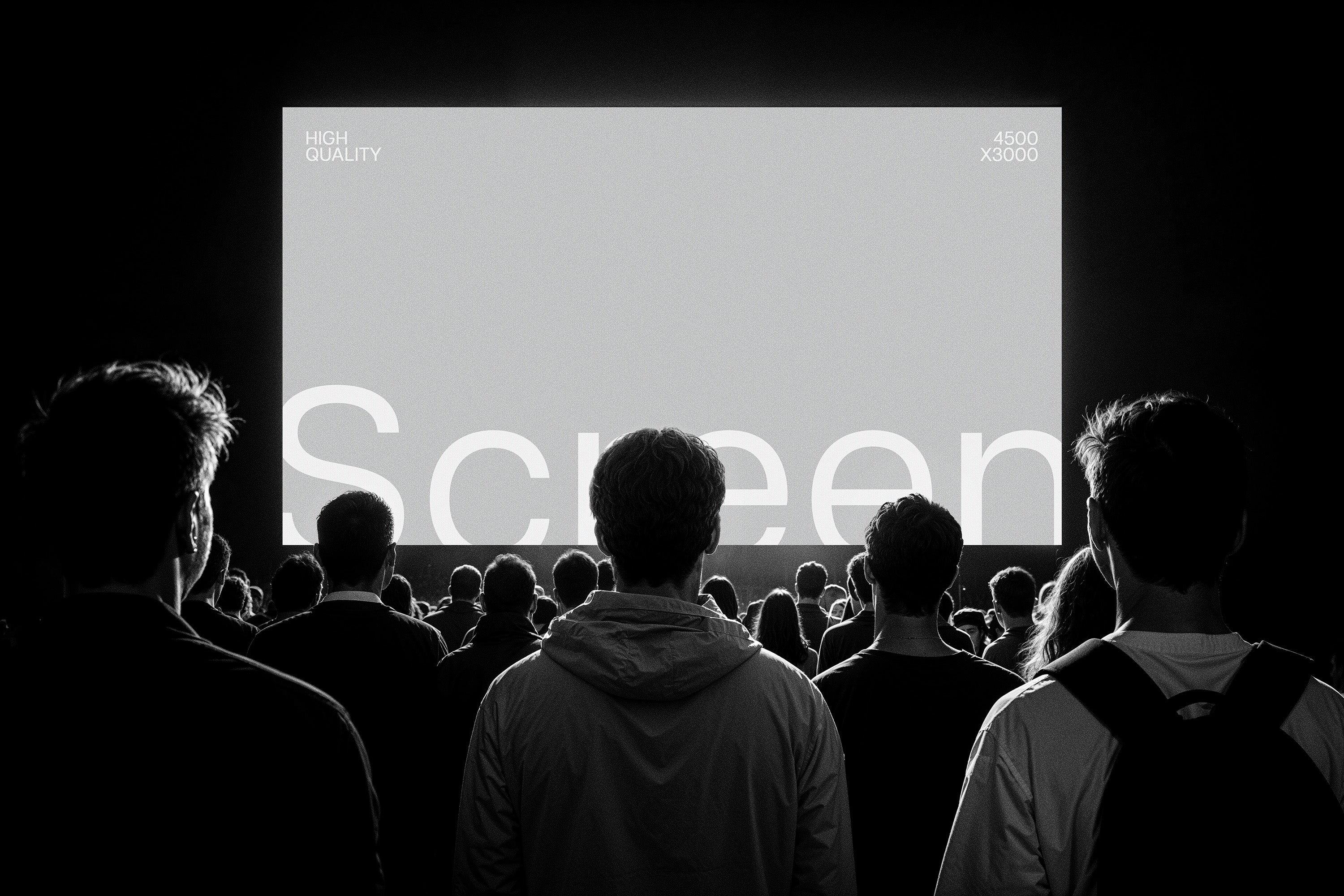 Concert 16:9 Screen Mockup