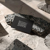 Concrete & Driftwood Card Mockup