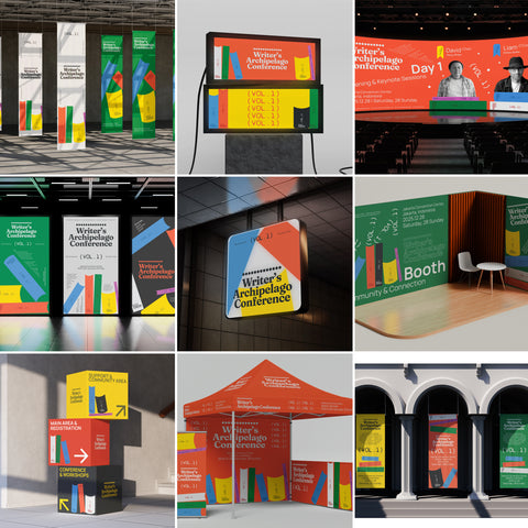 Conference & Event Branding Mockups Vitora Mockup