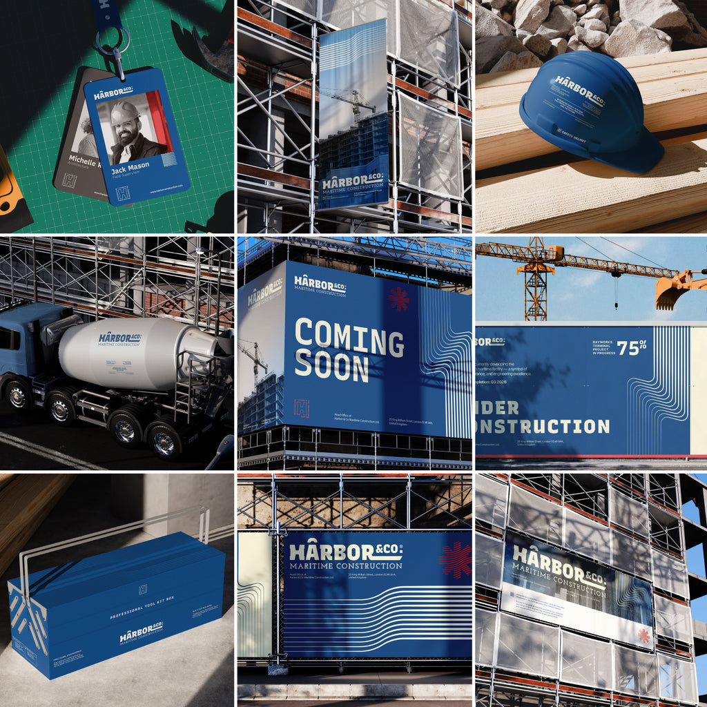 Construction Site Mockups by Vitora Mockup