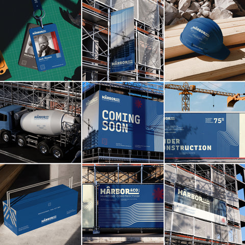 Construction Site Mockups
