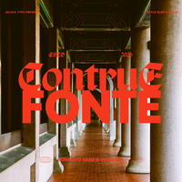 Contrue Fonte | Blackletter & Sans Font Duo