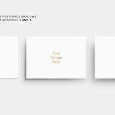 Correo Postcard Mockups