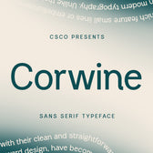 Corwine – Modern Font