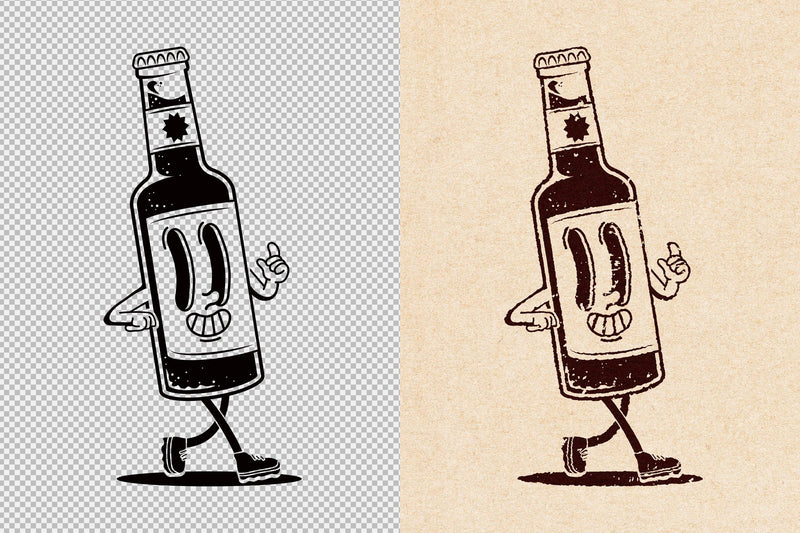 Craft Grunge Stamp Effect