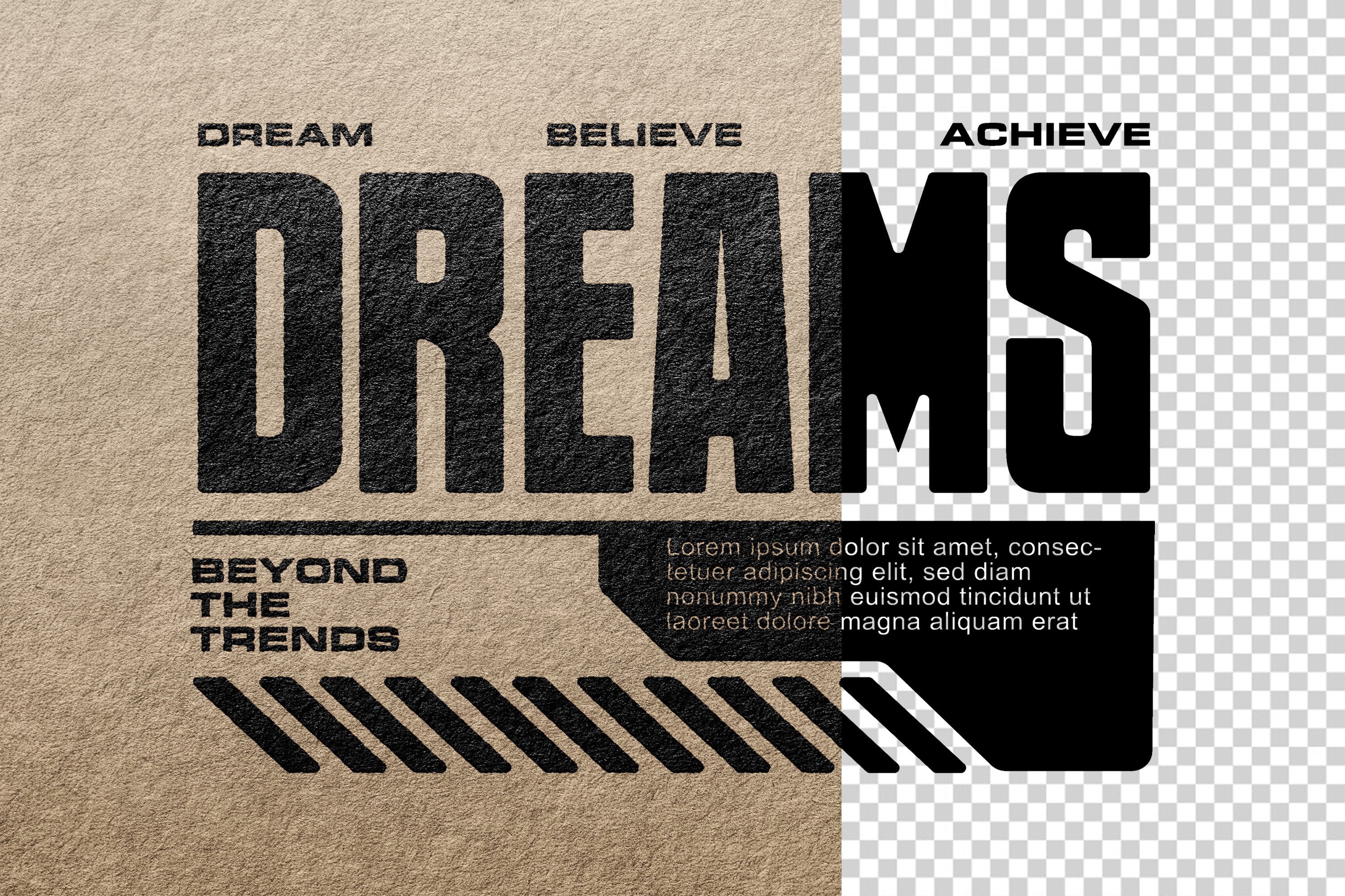 Craft Paper Textures Mockup