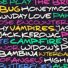 Craze Status: Handwritten All-caps with a Pop Culture Flair