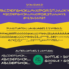 Craze Status: Handwritten All-caps with a Pop Culture Flair
