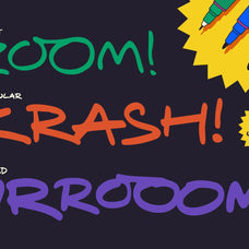 Craze Status: Handwritten All-caps with a Pop Culture Flair
