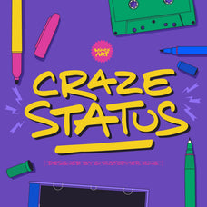 Craze Status: Handwritten All-caps with a Pop Culture Flair