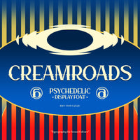 Creamroads - 60s Distorted Psychedelic Font