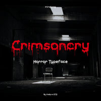 Crimsoncry Horror Typeface Font