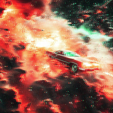 CRT Machine Photo Effect