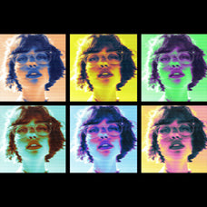 CRT Machine Photo Effect