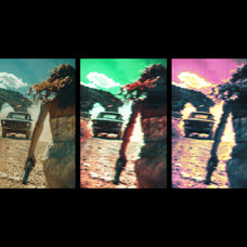 CRT Machine Photo Effect