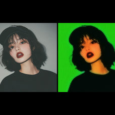 CRT Photo Effect