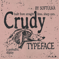 Crudy Typeface