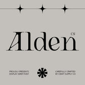 CS Alden – Display Serif Font