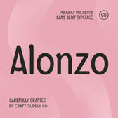 CS Alonzo – Cute Font