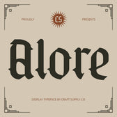 CS Alore – Blackletter Font