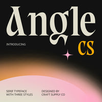 CS Angle – Classic Font