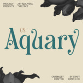 CS Aquary – Fantasy Font