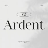 CS Ardent – Elegant Font
