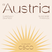 CS Austria – Elegant Font