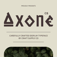 CS Axone – Ancient Greek Font