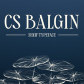 CS Balgin – Classic Font