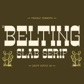 CS Belting – Slab Serif Font