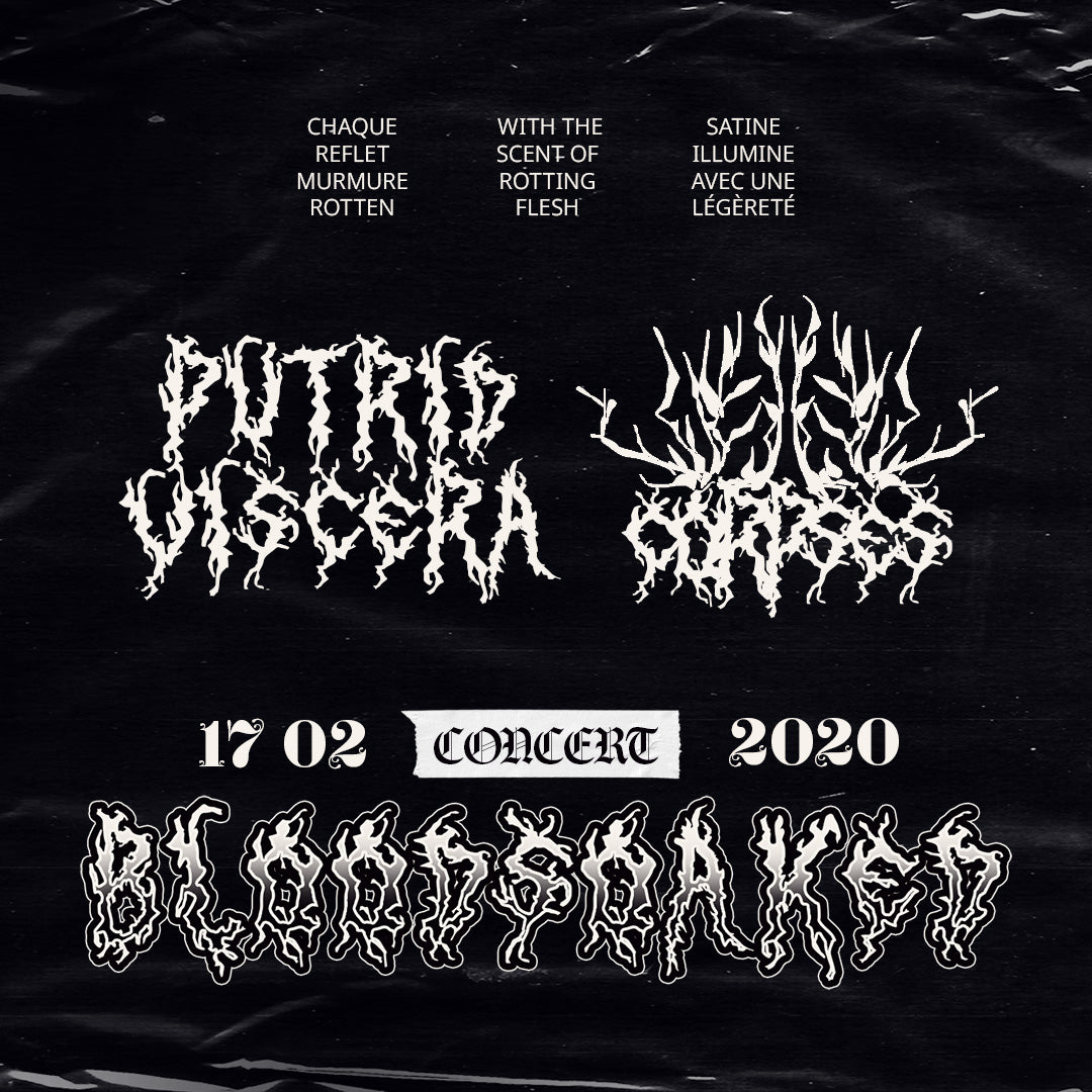 CS Bistre – Black Metal Font by Craft Supply Co, preview 2