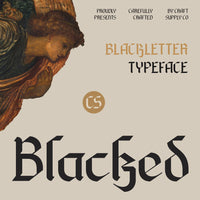 CS Blacked – Blackletter Font