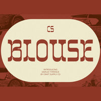 CS Blouse – Reverse Contrast Font