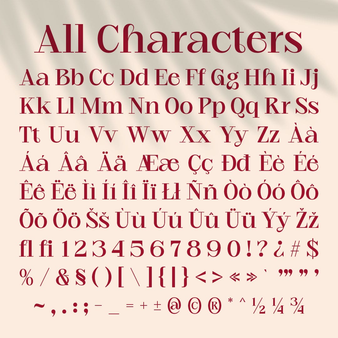 CS Bogart – Aesthetic Font by Craft Supply Co, preview 8