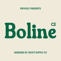 CS Boline – Bold Rounded Font