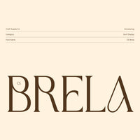 CS Brela – Elegant Serif Font