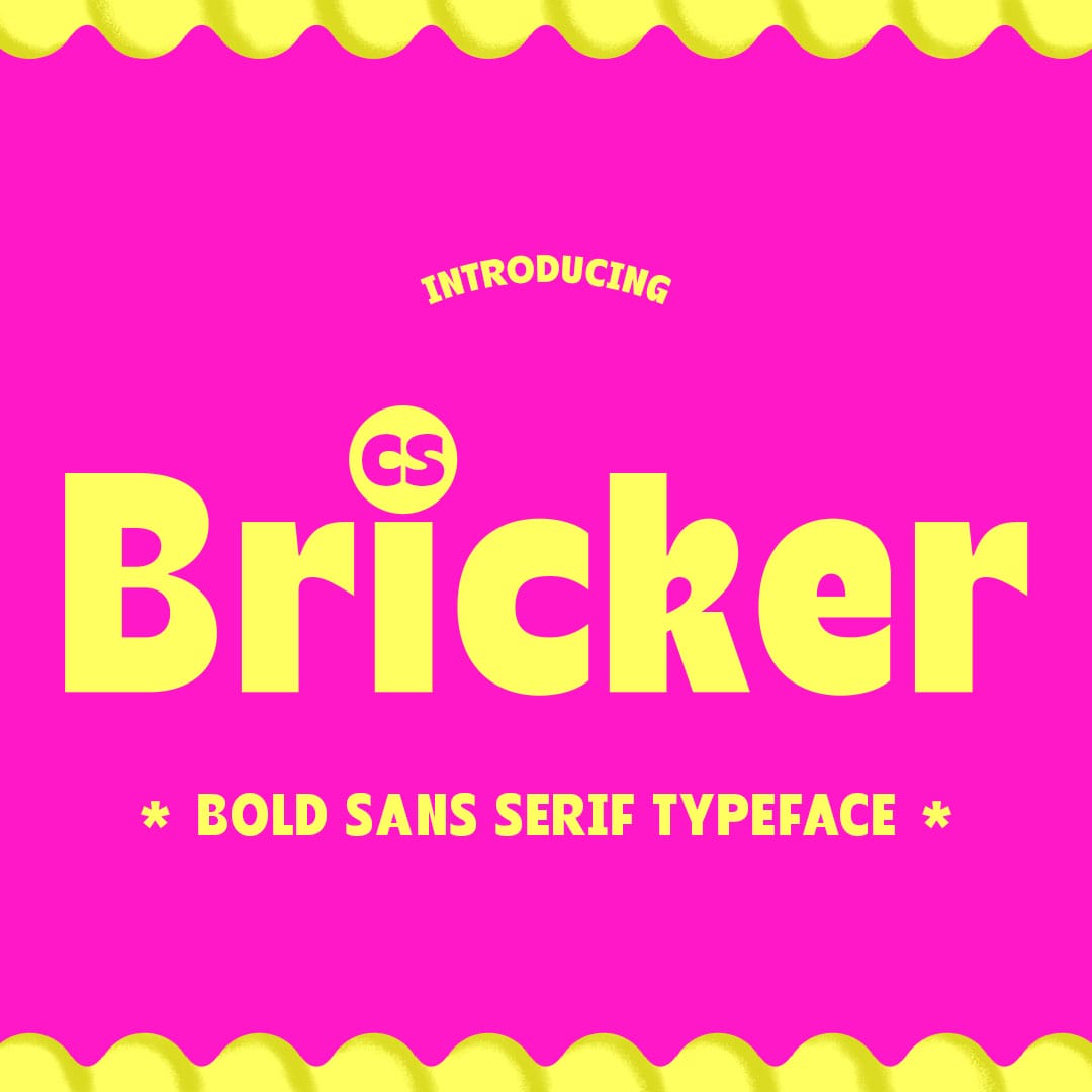 CS Bricker – Bold Font by Craft Supply Co, preview 1