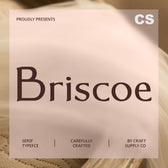 CS Briscoe – Elegant Font